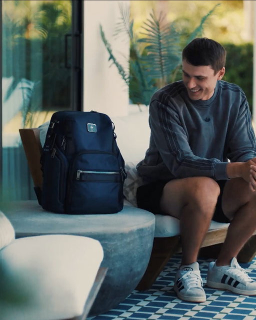 Ludvig Åberg travels all over the world. Wherever he goes, his backpack—and more importantly, his snacks—are always with him. Dive inside Ludvig's everyday carry in Episode 3 of Away Game. #AwayGame