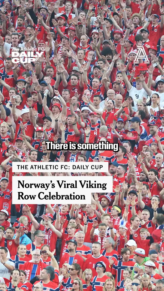 Norway is back at the World Cup for the first time in 28 years, bringing their viral "Viking row" celebration with them.

Is this the most entertaining fan celebration of the 2026 tournament? We discuss on The Athletic FC: Daily Cup on @amazonfiretv.