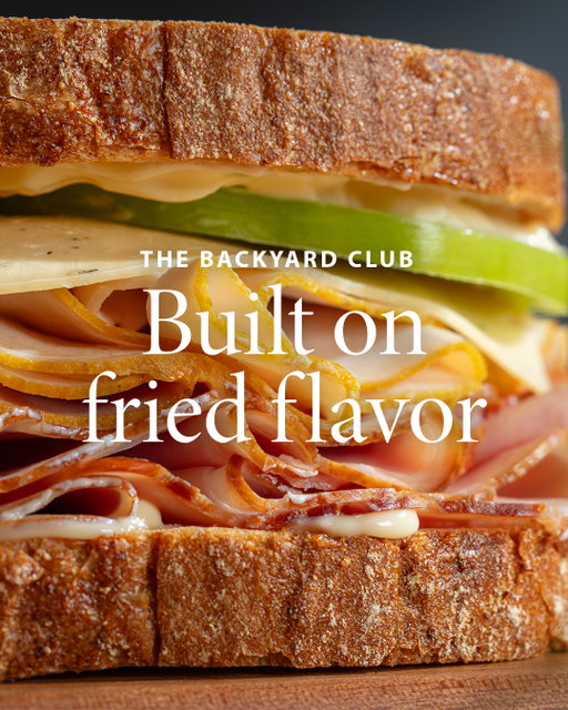 Built with The Fryer’s™ Turkey Breast, this Backyard Club brings the craveable fried
flavor you love to a lunchtime classic—with low-fat, quality protein* in every bite.

Ready to make your own? Tap the link in our bio for the full recipe and to find The Fryer’s™ Turkey Breast at a deli counter near you.

#BoarsHead #TheFryersTurkeyBreast
#PremiumDeli #FullFlavor #GuiltFreeSwap

*The Fryer's™ Turkey has 1g of fat and 13g of protein per 2oz serving