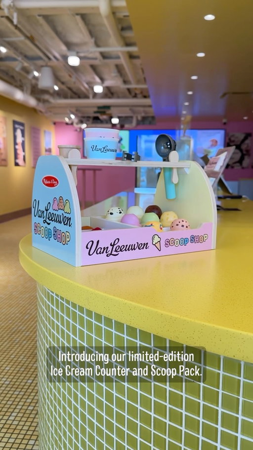 IT’S HERE IT’S HERE!!🍦🧸

@melissaanddougtoys and @vanleeuwenicecream came together to create two amazing new toys. Say hello to the limited edition sets: the Melissa & Doug x Van Leeuwen Ice Cream Counter and the Melissa & Doug x Van Leeuwen Scoop Pack. 

And if that isn’t cool enough, each set comes with a coin that you can use to get a free real treat at any Van Leeuwen location!