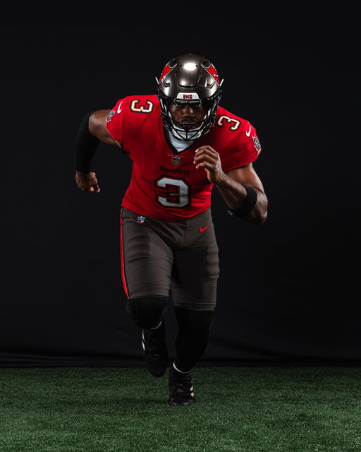 First look at Rueben Bain Jr. in a full Bucs uniform 👀😤