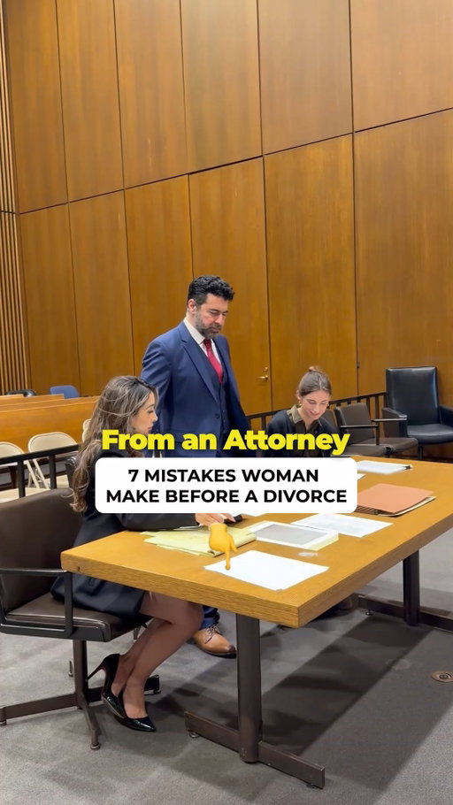 7 things you should absolutely never do before you meet with a divorce attorney: 

1. Threatening divorce before you are ready

2. Neglecting the paperwork

3. Venting on social media or in texts

4. Leaving the family home prematurely

5. Staying financially blind

6. Not protecting family heirlooms

7. Taking legal advice from friends instead of a pro. 

Don't navigate this transition alone. Visit womensfamilylawyers.com to schedule a consultation with our team in Illinois or Colorado.