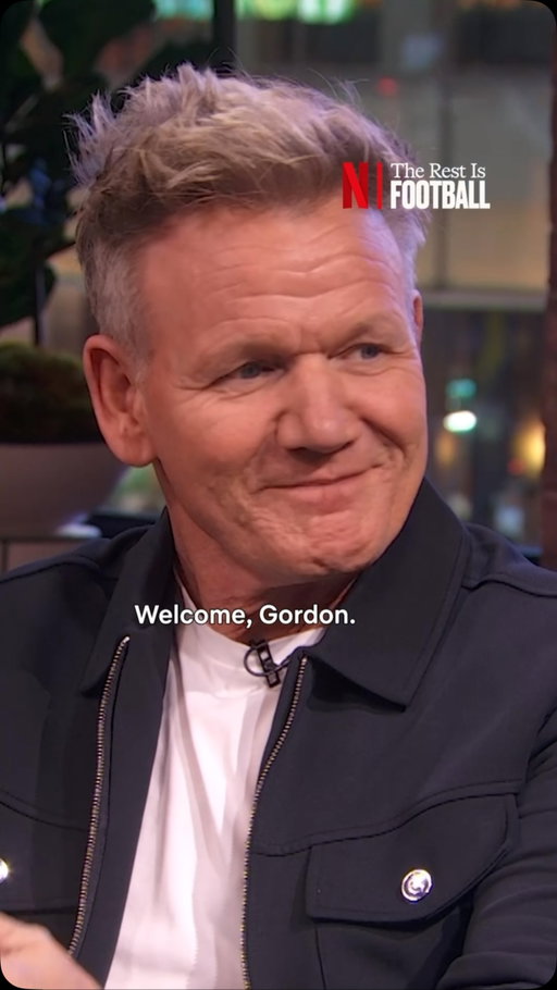 Warning Gordon Ramsay there may be some swearing on the show 👀