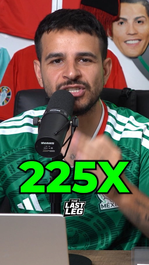 225X 8-LEG PARLAY FOR THIS WEEK'S WORLD CUP MATCHUPS!🤯🏆

I’ll see you at the money counter🫡💸

Full Episode of ‘The Last Leg’ Out Now on YouTube! 🔗 in bio