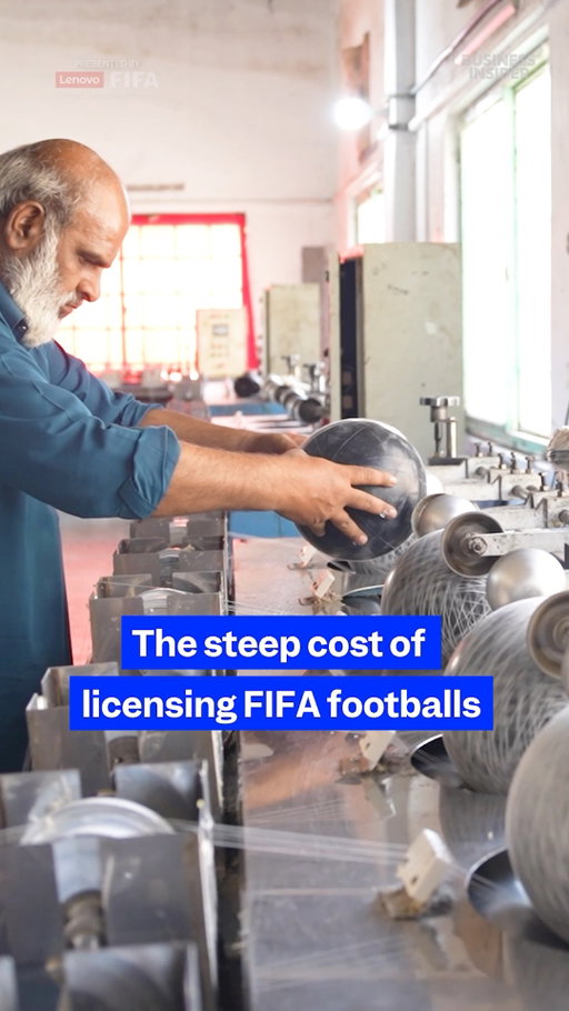 Sialkot, Pakistan, makes about 70% of the world's footballs. But FIFA certification is very difficult to earn.

At Bola Gema, select samples are tested for weight, shape, and durability before being certified . The process is expensive, demanding, and risky, but during a World Cup year, the payoff can be huge.

Watch the full video at the link in bio.

#FIFAWorldCup #football #Sialkot #manufacturing