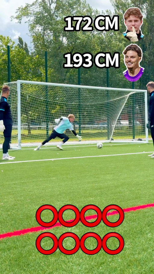 Does size matter 😳 

Who’s your money on?

#keeperchallenge #goalkeeper
