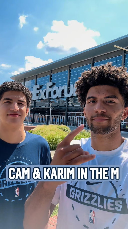 @cameronboozer & @karimlopez on site 🐻🗣️