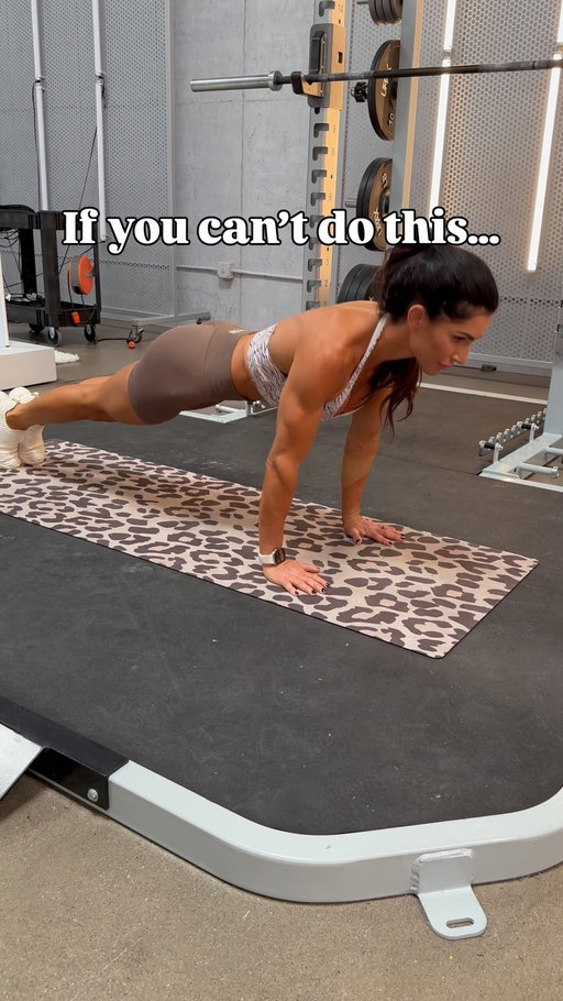 Comment “ME” if you’re going to try these alternatives! 
Don’t forget to save this for your next workout! 

If you can’t do push ups YET, here are two great alternatives to get you there! 

Using the mini band is a great way to give you a little assist to push back up! 

Lowering down in a standard push ups position will build your strength as long as you are controlling the negative as you lower yourself down! 

#pushups #pushuptips