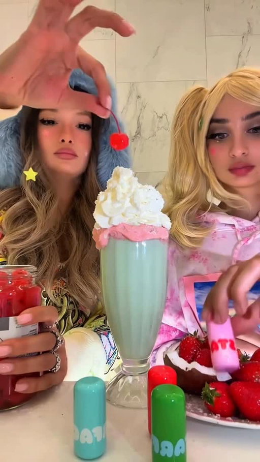 welcome back @2girls1bottl3 ⭐ the star balm hydration station 🥤 here have a sip <3
