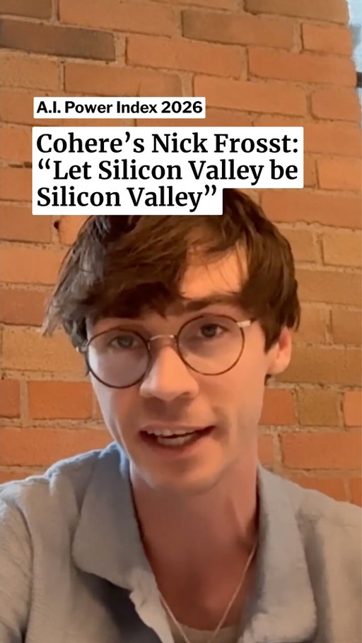 “Let Silicon Valley be Silicon Valley.”

@cohere_ai co-founder and Observer A.I. Power Honoree @nick_frosst would like the rest of the world to stop auditioning for a part that’s already been cast.

The pitch (politely delivered) is that the global hunt for “the next Silicon Valley” is a category error. Toronto is not a Silicon Valley in waiting. Neither is Zurich. The more interesting question, in Frosst’s telling, isn’t which city can best impersonate Northern California, but what those cities intend to become on their own terms.

Frosst tells Observer there is no shortage of brilliant minds, unusual ideas, or formidable developers scattered well beyond the Bay. What’s in short supply, he says, is the nerve to build something that looks like itself. The goal isn’t to clone the Valley’s ambitions, but to project your own—and to have an opinion about what you actually want technology to do in the world.

A modest proposal, then: more places being more themselves, and fewer places cosplaying as somewhere else.

Observer’s A.I. Power List drops July 15. Until then, keep watching for more interviews with our 2026 A.I. Power Honorees. 

#observerpowerindex #observerpowerlists #siliconvalley #cohere