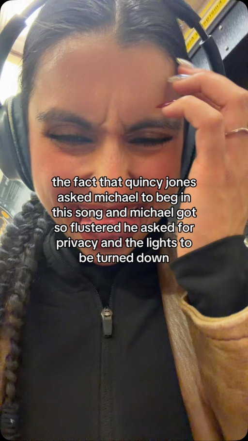 my boy was shyyyyy🤭 #theladyinmylife #michaeljackson #quincyjones #kingofpop #dontletthisflop