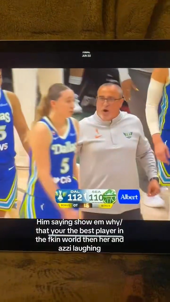 A beautiful moment of mentorship and respect between Jose Fernandez and Paige Bueckers. 🥹

(via spamyyxo/tiktok)

#paigebueckers #josefernandez #wnba #dallas