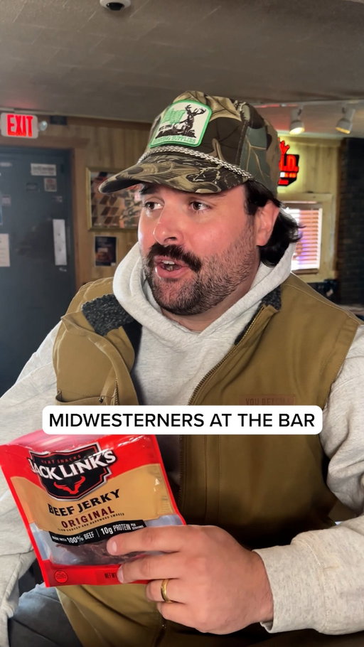 If you’re gonna bring a snack make sure you have enough for the whole bar