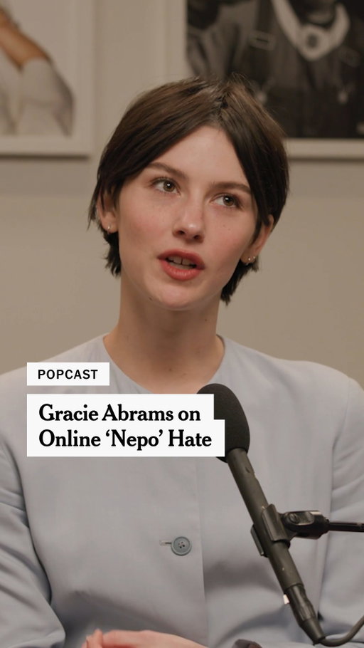 The daughter of J.J. Abrams (“Star Wars,” “Lost”) and Katie McGrath (co-CEO of Bad Robot Productions with Abrams), Gracie Abrams has been on the receiving end of online "nepo" hate. @gracieabrams discusses how her upbringing is “appropriately” in the discourse and the impact it has had on her music career.

Tap the link in our bio to watch the full interview, or comment “Gracie” and we’ll DM it to you.

Video by Hayden Fralin, Sophie Erickson and Kate LoPresti/The New York Times