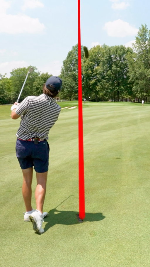 That bent grass goes through like butter 🧈