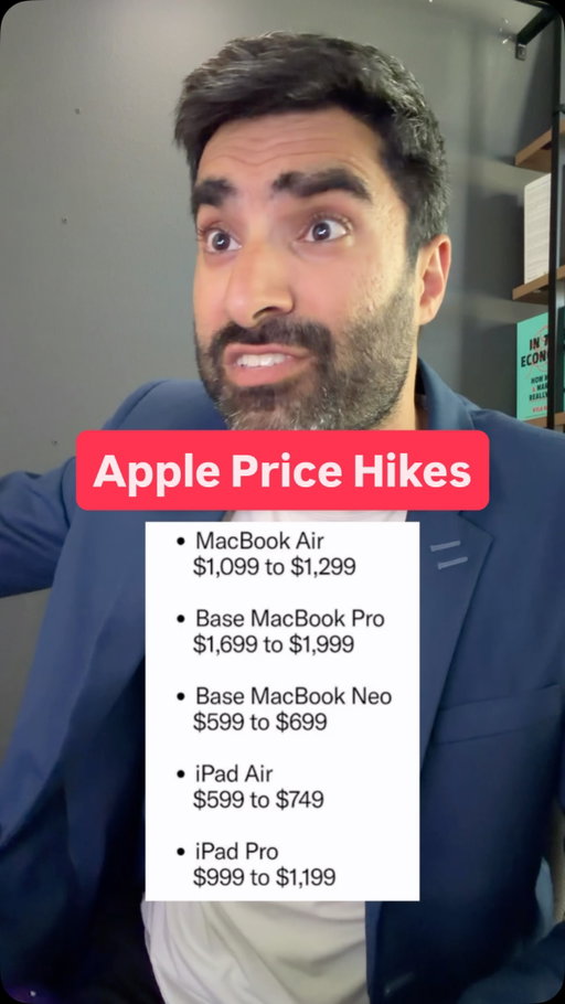 I’m sure these price hikes from Apple will be “temporary”