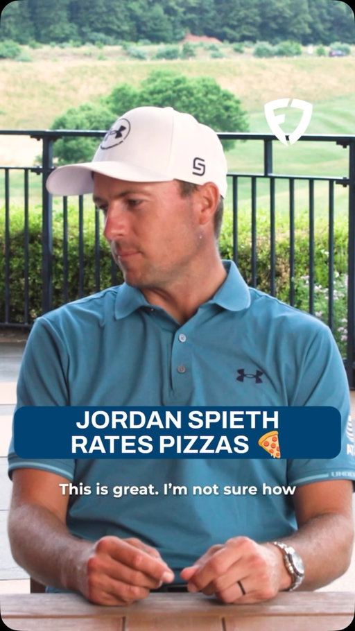 The sauce-to-bread ratio is *crucial* for veteran pizza critic @JordanSpieth 🍕 

“I have kids now, so I’m eating as much pizza as I did back in college.”