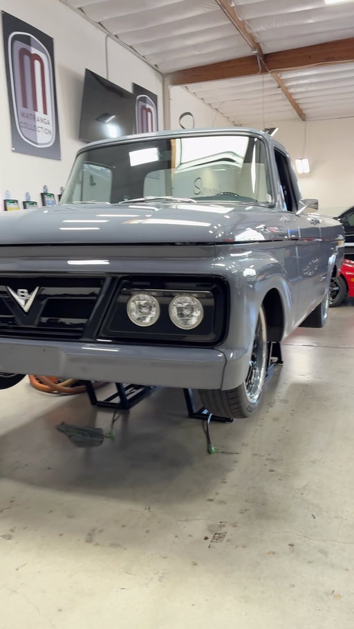 @bobmatranga’s 1961 Ford F100 Unibody looking better than ever after a show detail, paint correction and ceramic coating. 

#classictruck #classictrucks #fordf100 #f100 #loweredtrucks