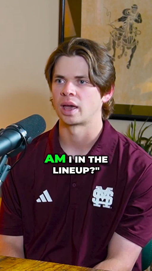 Bryce Chance relives the moment he found out he was starting in his first collegiate baseball game. #BryceChance #Inspiration #SportsJourney #BelieveInYourself #mississippistate