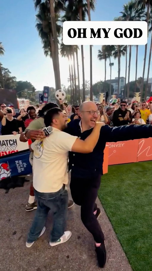 FINAL TICKETS SECURED. ALL TIME MEN IN BLAZERS MOMENT FROM @marriottbonvoy

#marriottbonvoypartner
