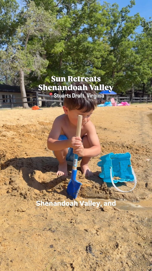 ⬇️ Info here
#ad @sunoutdoors

🌟 comment “Sun” and I’ll send you a link to book with a code for 25% off! 

📍 Sun Retreats Shenandoah Valley, Stuart Draft

Yes, I’d stay here again
Yes, we had an awesome time
Yes, the kids loved it! 

🙌🏽 Not your average campground with comfy vacation rentals, a lake with a beach, kid-friendly activities & access to the outdoors! 

🚗 easy 2 hour drive from Northern Virginia & the DC area