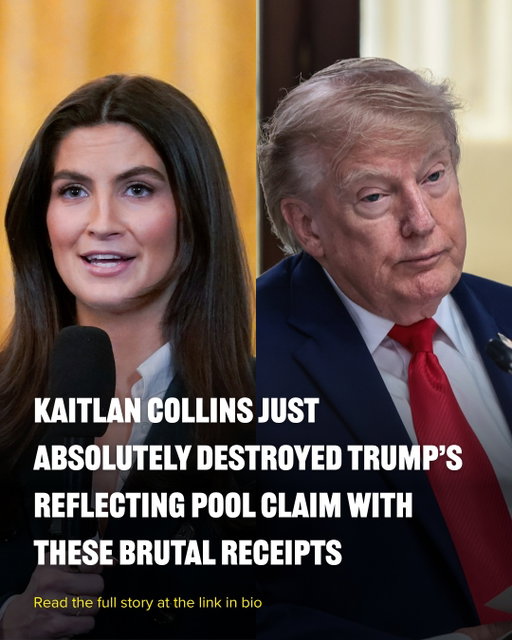 CNN’s Kaitlan Collins threw cold water on President Donald Trump’s unsubstantiated claims that his renovated Lincoln Memorial Reflecting Pool was vandalized amid concerns about its algae bloom outbreak, peeling paint, and dead ducks.
On CNN’s "The Source With Kaitlan Collins," Tuesday, Collins resurrected a receipt of Trump boasting last month about how durable his controversial, multimillion-dollar renovations have made the pool — so much so that he directly bragged that a knife wouldn’t even be able to damage it. “This will last for at least 50 years. You’ll never have a leak,” the president said in the clip. “It’s very strong. You couldn’t, if you had a knife — I don’t want to give anybody ideas. If you had a knife, you can’t even cut it. So strong, so powerful, it’s like powerful rubber. It is beautiful. Sealed.”
Before playing that clip, she played a clip of Trump telling reporters Wednesday that defacers did some “real horrible stuff” to the new “American flag blue” lining — without providing any evidence to back up his claims. “Somebody went in with a knife and cut it. They cut it up good. And then they cut it 200- 350-foot slip in the form of lots of little slips, a real horrible stuff,” he said in the clip. Trump made the same vandalism claims in a Tuesday Truth Social post.
Collins quickly shot down Trump’s mixed messaging — and unlike the president, she actually provided proof. “That’s what the president argued today,” she said after the footage played in a clip obtained by Mediaite. “There are not pictures or video, from the Interior Department officials, or the Park Police, showing someone making a cut in the pool.” Collins further shut down Trump’s claims by citing reporting from the New York Times, in which the outlet obtained government documents that revealed there was no indication that peeling paint and algae blooms were caused intentionally.
Collins’ pulling receipts about Trump’s contradictory statements came after a HuffPost reporter who walked around the pool Monday did not spot a gash. Read the full story at the link in bio 🔗

📷: Getty Images