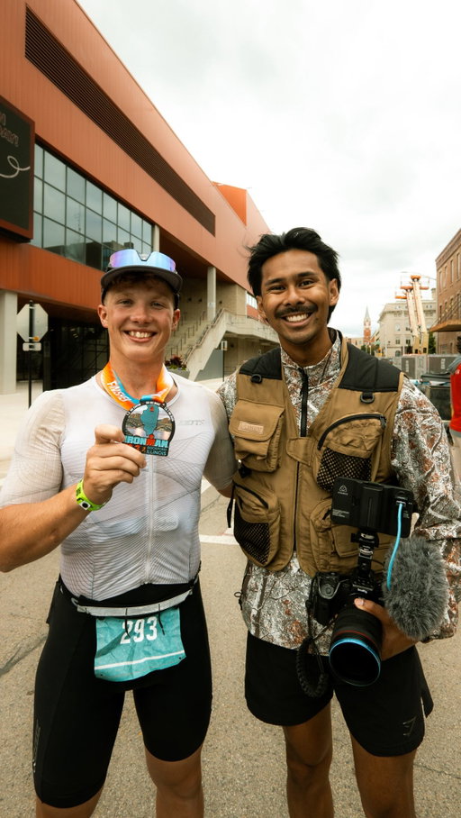 “If I can film someone running the Chicago Marathon, I think I can film an IRONMAN 70.3.”

That was my first thought when Logan reached out and asked me to capture his first IRONMAN 70.3 in Rockford earlier this month.

One of the things I enjoy most about videography is the challenge. 

Fast paced events force you to think ahead & make every shot count. As a one person production team, planning was everything before race day.

I knew I could cover the swim and run with some help from Logan’s family at spectator locations. 

The biggest challenge was the bike course. Since there was no way to follow him for all 56 miles on my own, we planned ahead and filmed cycling sequences the day before to help tell the full story.

I’m happy with how this recap turned out & grateful to have documented such a huge milestone for Logan. 

Congratulations again on becoming an IRONMAN 70.3 finisher.

Head over to @forge_perfornance ( Logan’s Page ) to watch the full recap and see his finishing time at the end of the video.
.
.
#Ironman703 #Ironman #ironmanvideographer #RunningContent #chicagovideographer