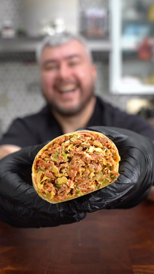 Chopped Pepperoni Wrap