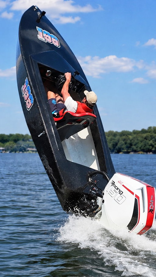 2nd attempt at the Wheelie boat project, live now on our YouTube 😅