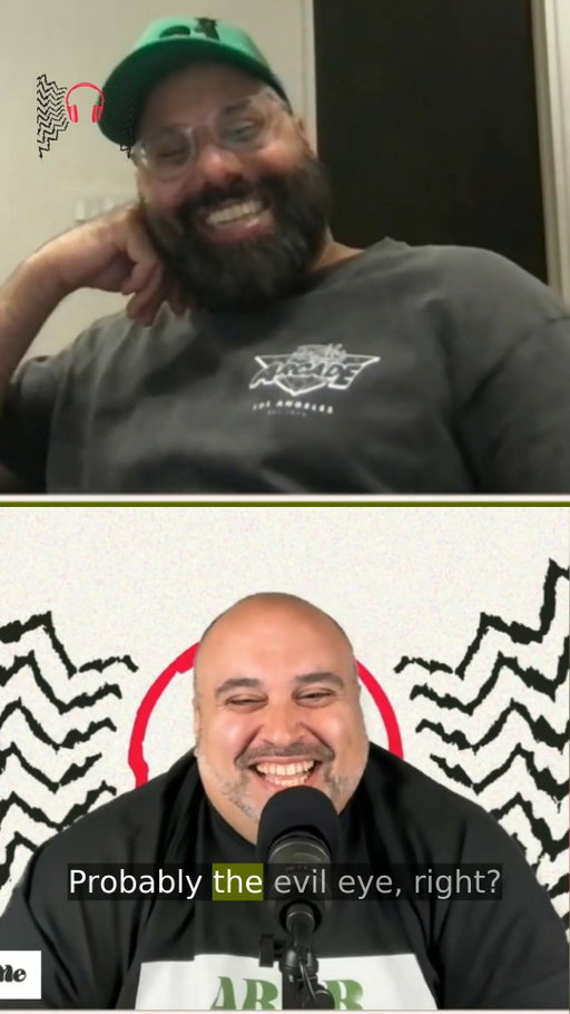 7asad and the Evil Eye are real! 😂

Sneak Peak of Next Week's Episode with the super talented @davemerheje! You have seen him star in Hulu's "Ramy" and on stage around the world. We discuss everything from the Evil Eye to his new special "Dawud", so say MashAllah and tune in next week to the Arab Is Me Podcast!