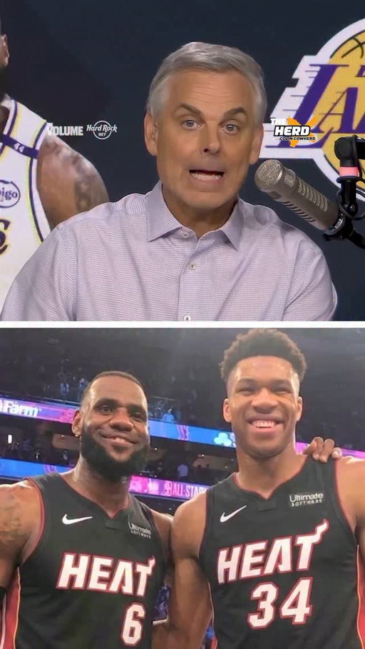 Could LeBron RETURN to Miami & join Giannis? 🤔 @colincowherd