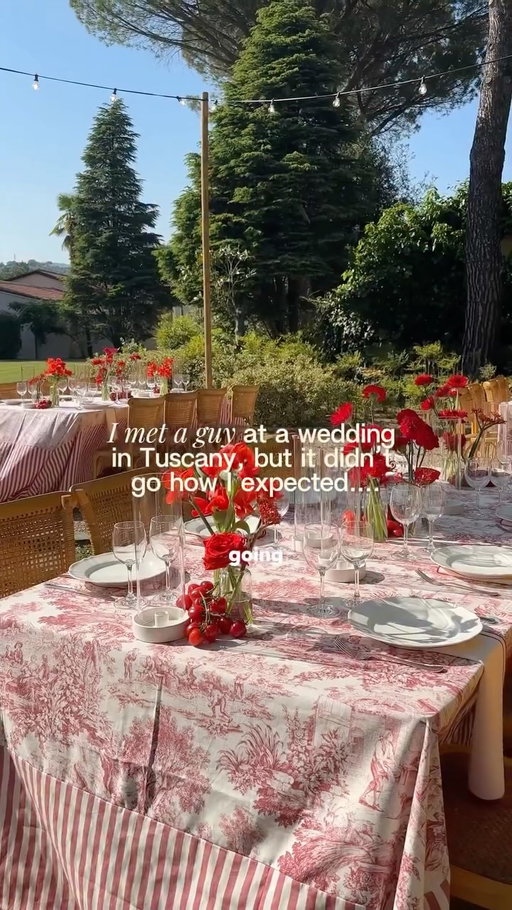 Part 2 of I though this was the start of a wedding romance in Italy until…

Still the most magical 3 days of my year at @villalaselva though✨ La dolce vita 🥂🍾 
.
.
.
.
.
#dating #dates #meetcute #romcom #weddingstories