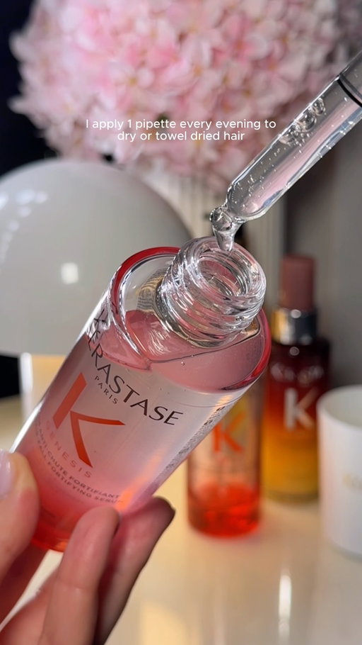 ad Nightly scalp ritual for stronger, healthier hair 🌙 

I've been using @kerastase_official Genesis Anti Hair Fall Serum for years, it's honestly one of my all-time favourites. Three bottles down this year alone, and my scalp has never felt better.

This scalp serum reduces hair fall due to breakage by up to 84%, enriched with Aminexil, Ginger Root and Edelweiss Native Cells to reinforce and preserve your scalp's natural protective barrier, which is everything when it comes to long-term hair strength.

My routine: 1 pipette nightly, massage in, leave overnight. That's it.

If you're dealing with hair fall or just want a proper nighttime scalp care routine save this 🫶 Shop now at Boots!

#ScalpSerum #NighttimeHairCare #ScalpHealth