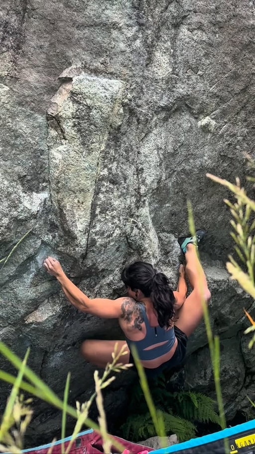 Sound on for the forest 😌🌱 I’m back in Squamish with two healthy feet and a boatload of stoke. It feels so good here. The rock! The lush green! Even the moisture, the rain, such a change from desert life. Looking forward to climbing & training here for the next couple months.

Lowlife V10

@thenorthface_climb 
@scarpana 
@gnarlynutrition 
@organicclimbing