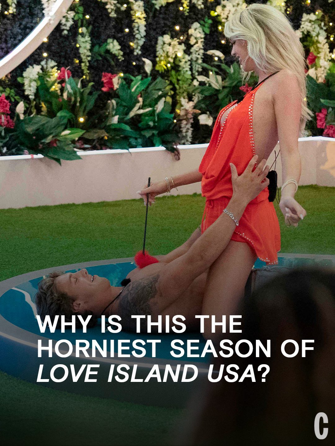 Is ‘Love Island USA’ a little too freaked out this season? We stand with anybody looking to kiss a lot of frogs, get their freak on, and explore their kinks, but we at Cosmo HQ are starting to wonder: Are the hypersexual challenges preventing the Islanders from making real connections?

Now, that’s not to say that physical intimacy can’t happen at the same time as emotional intimacy. ‘Love Island USA’ has always been racy—contestants regularly warn their family members to prepare to look away from certain scenes. The viewers’ shrieks and squeals are part of the show’s appeal, but this week’s “suck,” “lick,” “kiss,” “nibble” directives have fans wondering if it has crossed a line from “sexy reality dating show” to “why are watching everyone’s kinks unfold on national television?” 

The irony is that the hottest part of Love Island has never been the toe sucking. It's the lingering eye contact. The flirting. The "will they, won’t they?" The tension before the kiss. If every interaction jumps straight to maximum physical intimacy, there's nowhere left for the romance to build.

Is it entertaining? Sure. But this season seems obsessed with making every challenge, every game, and every “test” revolve around physical intimacy. With production steering the ship, we’re asking them to bring back some of the goofy games, compatibility tests, and actual dates that let people develop genuine connection and chemistry.

But with a few more weeks left, maybe we just have to be patient. Maybe it’s only a matter of time before more contestants follow the Brinity yearning track.