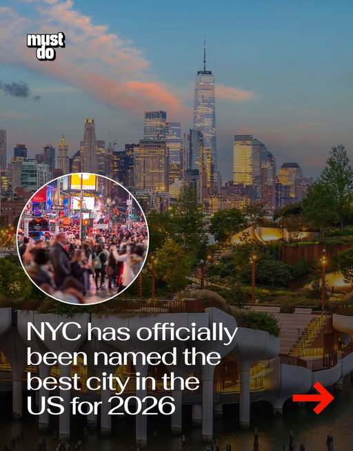 NYC just keeps on winning.

Resonance’s 2026 America’s Best Cities report ranked 393 U.S. metro areas using dozens of indicators across Livability, Lovability and Prosperity, while also surveying more than 2,000 Americans about where they’d most want to live, work and visit.

New York claimed the No. 1 spot overall while also ranking first in all three categories, holding onto its title as the country’s top city.

Swipe through to see who else ended up in the top 10.

By the way, we have a weekly newsletter with what’s worth knowing about and doing in New York. One newsletter. Once a week. Link in bio.

Media via Shutterstock/Resonance Consultancy

#mustdonyc #nyccities #nycbestcity