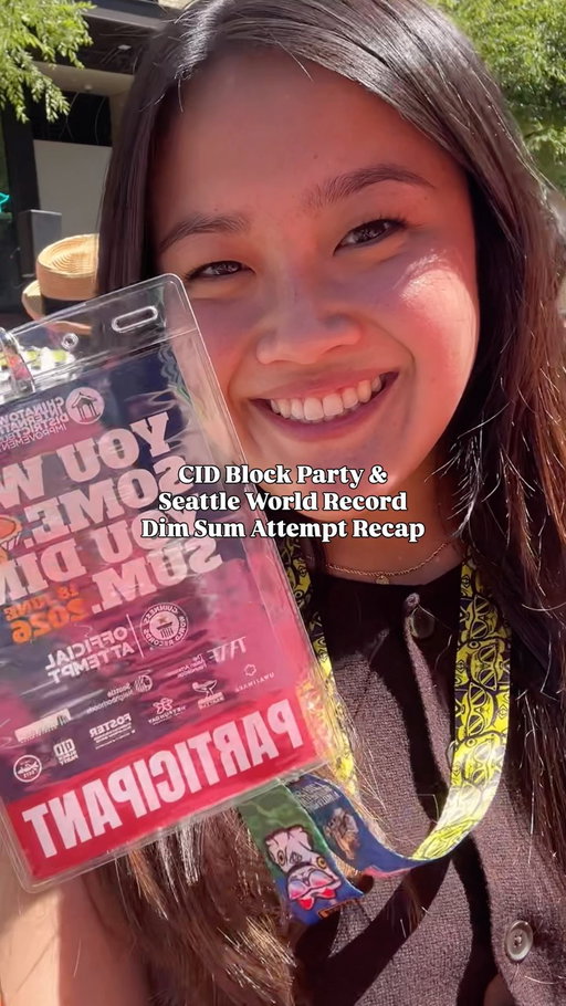 Last week, Seattle made history! 🏆🥟🫶🥹 We are the official Guinness World Records holder of the World’s Largest Dim Sum Meal! 🌎

This day felt like a fever dream. Walking through the streets of CID and seeing so many people come together to celebrate made me so happy. ❤️ The CID is such a vibrant community, full of culture, history, and incredible small businesses. It was so special to see everyone show up, and celebrate the neighborhood together! 🥹

Not only did we beat Australia in the dim sum world record attempt, but June 18 is now officially recognized as Dim Sum Day in Seattle! 🥟🎉

After the dim sum attempt, wendy and i walked around and enjoyed all the vendors. We stopped by and visited @ohanhoi to get his fried banana cookie (a MUST) along with @thuc.cafe to get their jasmine milk tea with cream top 🤤 We even got to say hi to some of our favorite business owners from @ejaepakmor & @kotojellycoffee !! 

What a wonderful day, until next year’s block party! 🫶

Thank you @jadegardensea for supplying all the meals! 💝

In collaboration with @cidblockparty @cidseattle @winglukemuseum 

🏷️ #CIDSummerKickOff #CIDBlockParty2026 #GuinnessWorldRecords #SeattleDimSumRecord
#SeattleWorldCupWeek