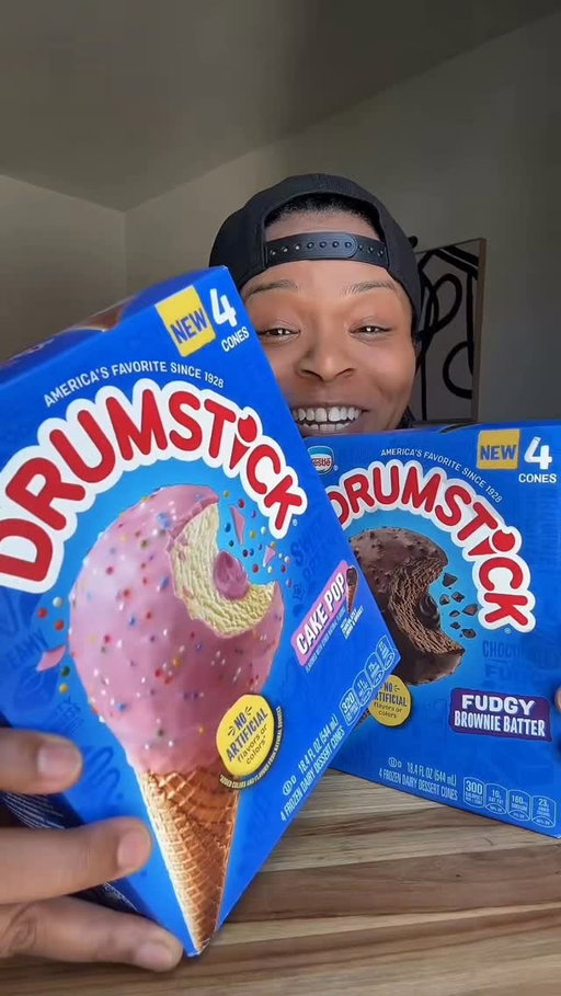 #ad If you haven’t tried the Cake Pop and Fudge Brownie Batter Drumstick flavors yet, consider this your sign @drumstick #DrumstickPartner