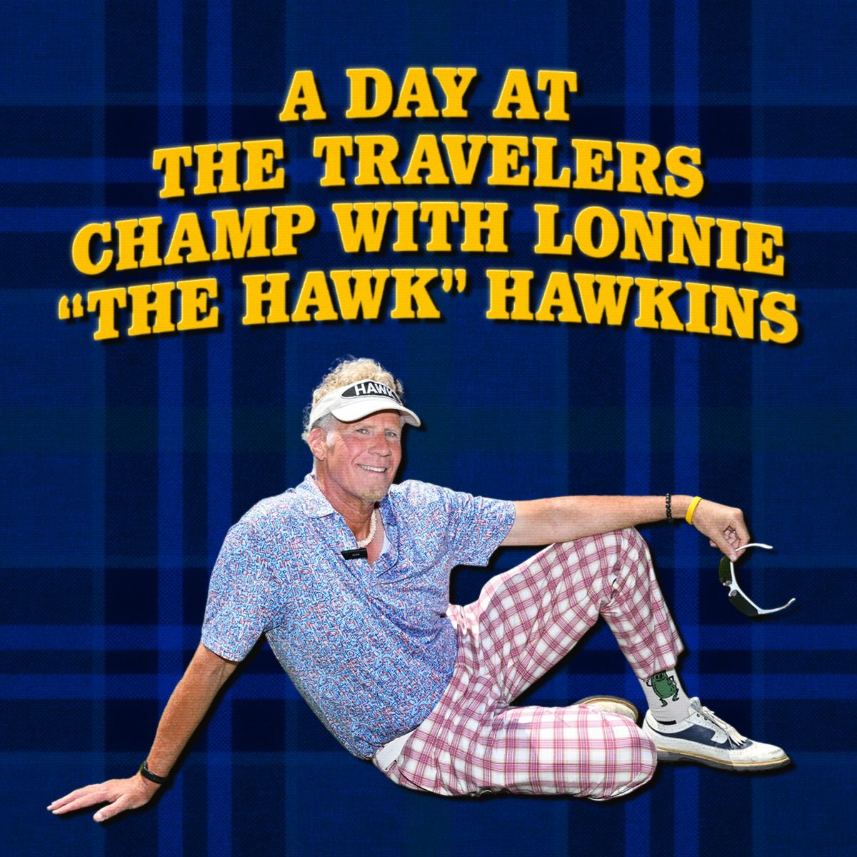 Spend a day with legendary @Lonniethehawk at the Travelers Championship