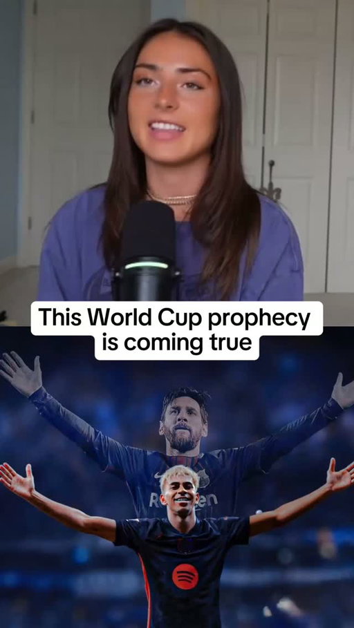 2026 World Cup prophecy is coming true...
#worldcup2026 #worldcup #spain #messi #yamal