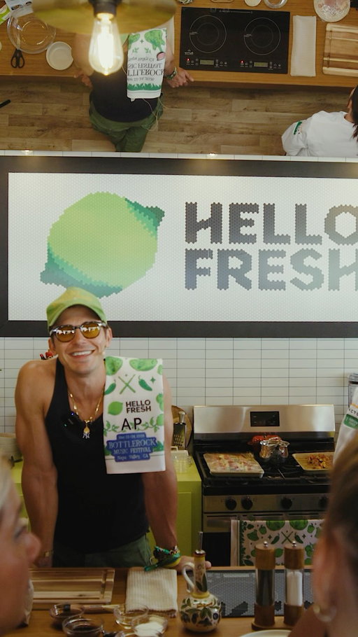 #HelloFreshPartner | Had an absolute blast at the @hellofresh BottleRock activation last month, where we proved that fresh, flavorful dinner can transport you to delicious places 🗺️