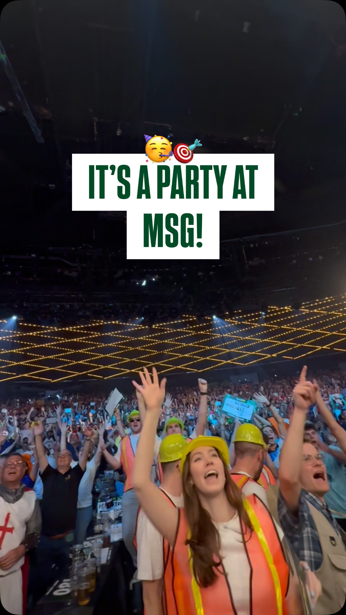 The biggest party in sports has ARRIVED in New York City! 🥳🎯