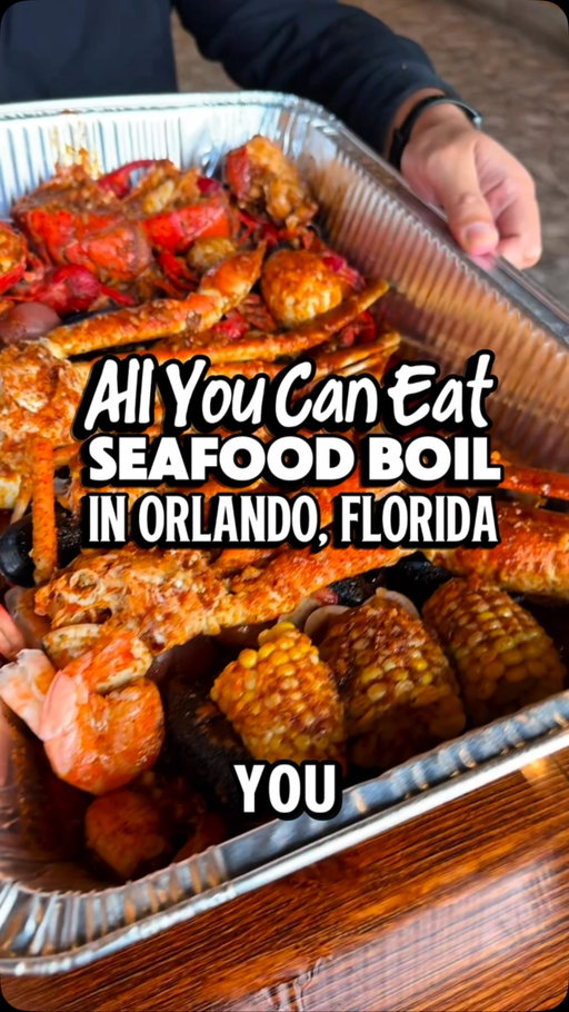 New All you can eat Seafood Boil in Orlando Florida?

🦀 It’s called Crabbers Orlando located at 2258 S. Kirkman Rd near Universal Studios in the Metrowest area, and they feature a la cart as well as an all-you-can-eat seafood feast featuring crab legs, shrimp, crawfish, mussels, corn, and potatoes.

The All-You-Can-Eat Seafood Boil is $48 per person, which is also inclusive of tipping/gratuity. @crabbersorlando 

Open daily from 11 AM–10 PM.

Check them out asap and follow us @tastychomps for more. #partner #orlandofoodie #tastychomps