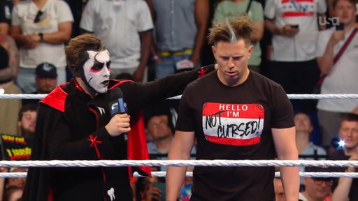 Danhausen is back in the ring in a tag team match starting RIGHT NOW! #WWE #SmackDown