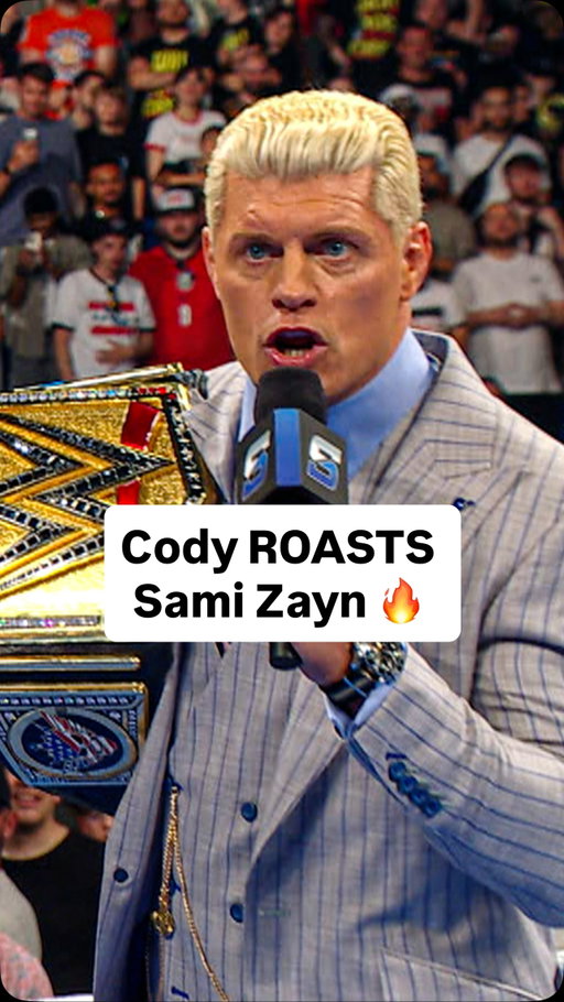 Cody Rhodes just went there by bringing up Sami’s best friend 😱 #SmackDown #WWEonNetflix