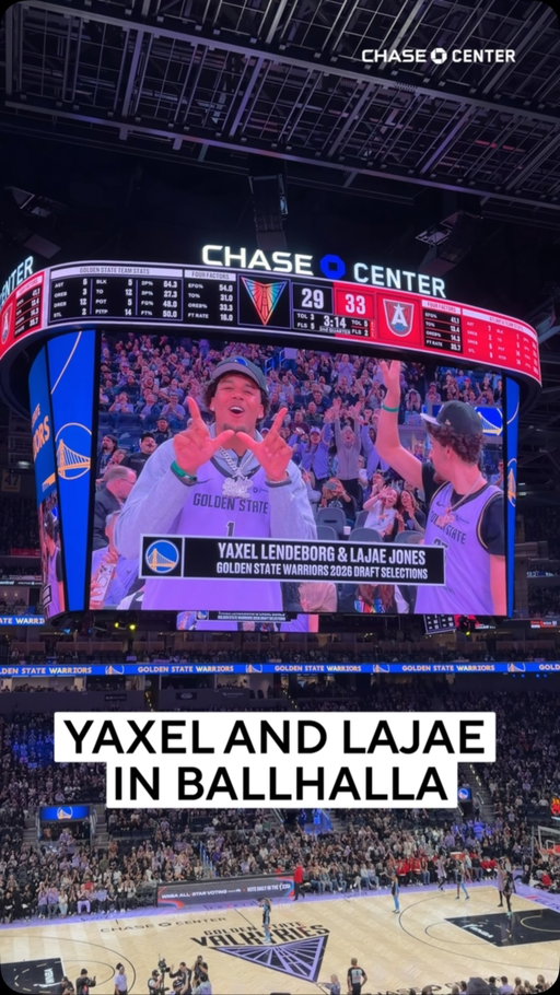 A warm welcome to the newest members of the @warriors 👏