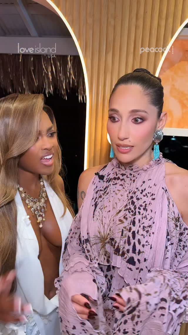 We can’t wait to hear Ciara and Tefi’s takes on all things Casa Amor during a new #LoveIslandUSA Aftersun tomorrow night! 🤩