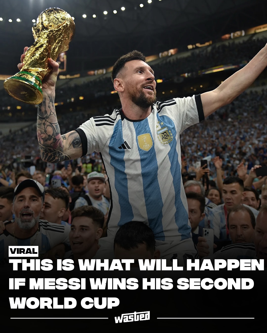 Lionel Messi is on the verge of a genuinely historic feat: leading Argentina to back-to-back World Cup titles, something no nation has done since Pelé's Brazil won in 1958 and 1962. Only Italy and Brazil have ever managed it. Having lifted the trophy in Qatar in 2022, the 39-year-old, now playing in a record sixth World Cup, could cap his career by repeating in 2026.

Another title would supercharge the argument that he is the greatest to ever play the game. He already holds a record eight Ballon d'Or awards, two World Cup Golden Balls, and 47 major trophies, more than any player in history. Pundits contend a second straight World Cup would tilt the GOAT debate decisively his way, though others counter with Pelé's three World Cup wins and Diego Maradona's enduring legacy.

Two of the bigger predictions deserve a reality check, though. The "Super Ballon d'Or" has been handed out only once ever, to Alfredo Di Stéfano in 1989, and there's no indication France Football intends to bring it back. And while some float a ninth Ballon d'Or, many analysts believe the award, increasingly skewed toward younger stars, would likely go elsewhere even if Argentina goes all the way.

Sources: Yahoo Sports, MLSSoccer.com, Goal.com.