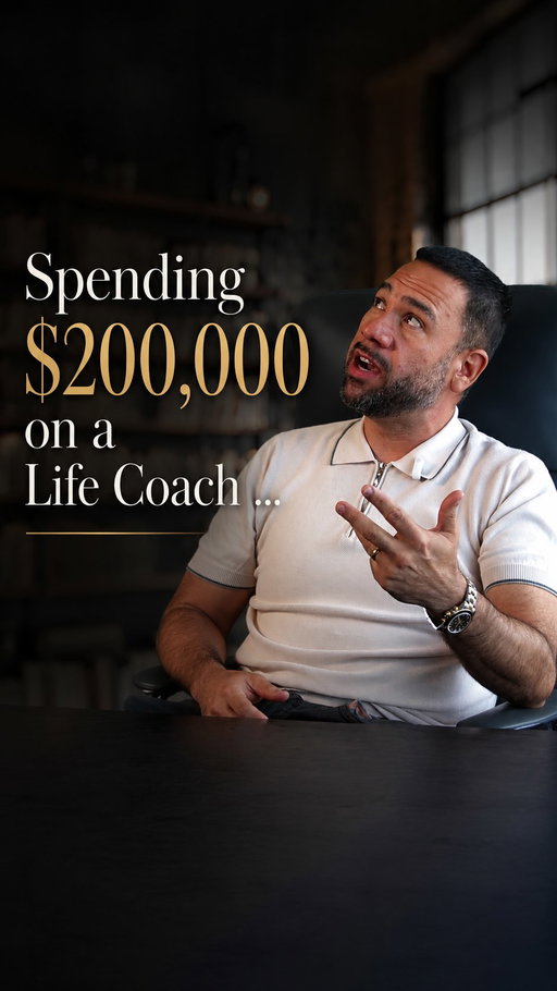 5 years ago, I hired a Life Coach. 

Since then, I’ve invested nearly $200,000 into that relationship.

On paper, that probably sounds crazy.

But it’s been one of the highest-return investments I’ve ever made.

Not because he built my business for me.

Because he helped me become a better leader, husband, father, and human being.

He’s challenged the way I think.

He’s helped me manage my emotions.

He’s taught me patience when I wanted immediate results.

He’s helped me develop more gratitude, more ambition, and more creativity.

He’s celebrated my wins, held me accountable through my failures, and asked me the hard questions that most people avoid.

I don’t view my life coach as an expense.

I view him as a business partner in my life.

The greatest investments aren’t always in stocks, real estate, or businesses.

Sometimes, the best investment you can make is in becoming the kind of person capable of creating the life you want.

What’s been the highest-return investment you’ve ever made in yourself?
