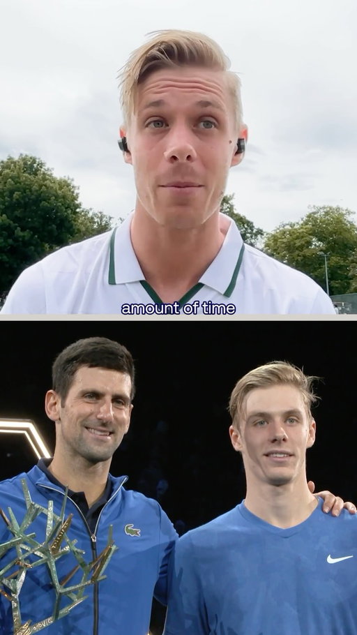 @samquerrey & @denis.shapovalov chat all things Big 3 💪

Link in bio for the full podcast 🎧

#ATPPerfectServe | #partner | @stellaartois